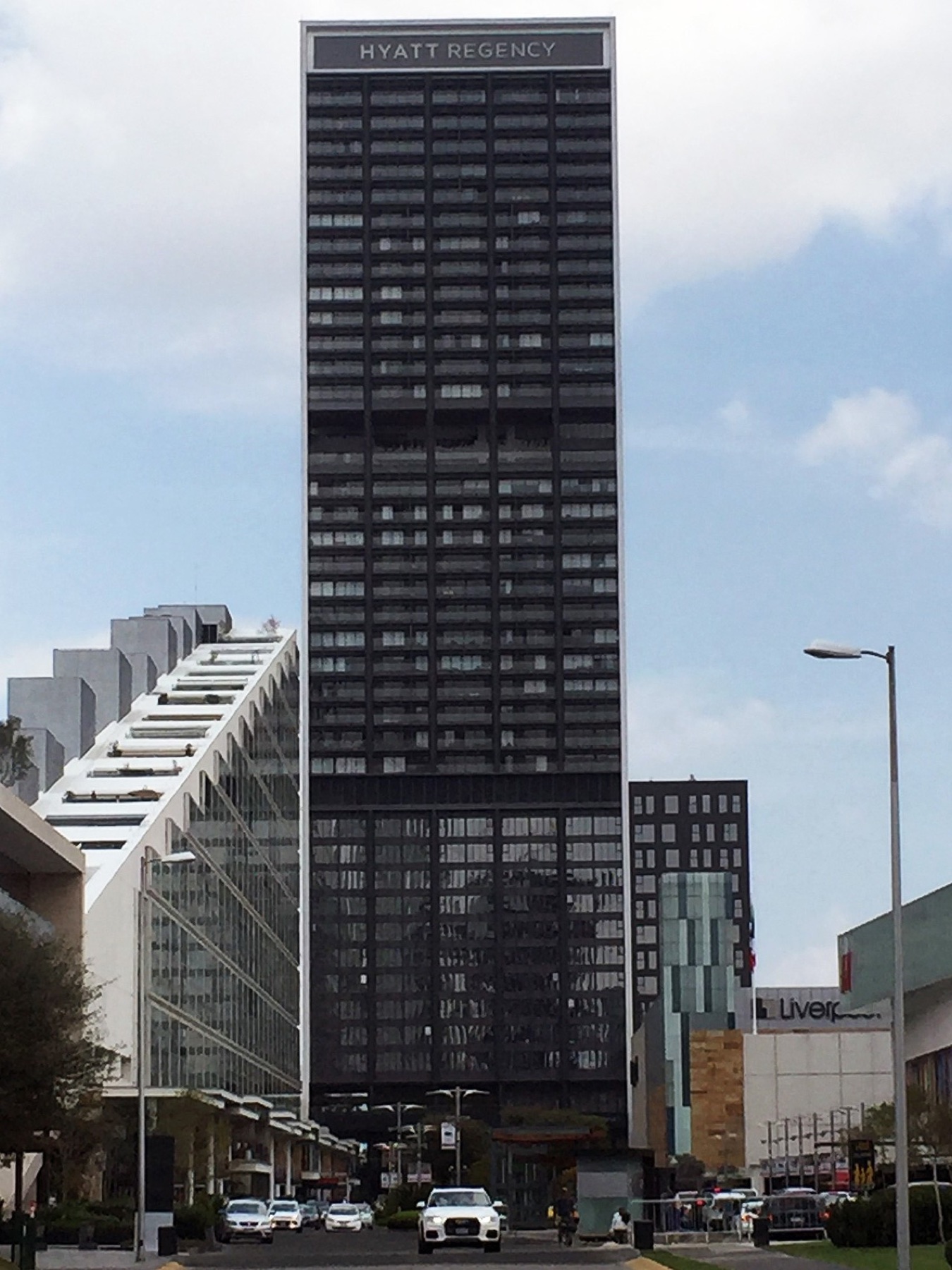 Torre del Hyatt Regency Andares Guadalajara en Zapopan